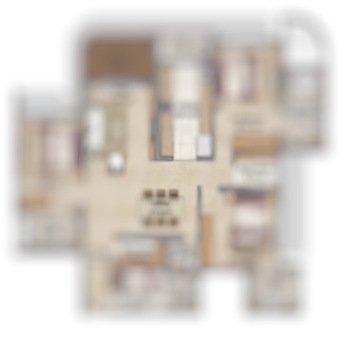 Raymond Realty Wadala 3BHK Plan