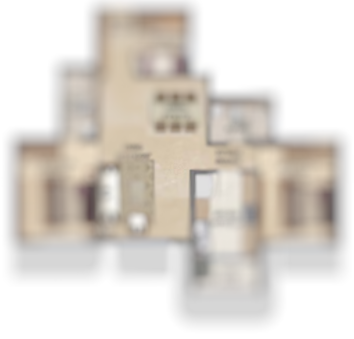 Raymond Wadala Project 2BHK Plan